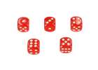 Poker game set in a case 500 chips 2 decks of cards 5