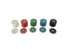 Poker set in suitcase chips cards 7