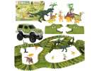 Race track dinosaurs car 240 elements 1