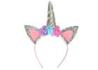 Unicorn costume skirt headband silver 6