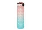 Water bottle bidon 1l pink and blue 2