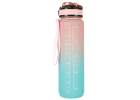 Water bottle bidon 1l pink and blue 3