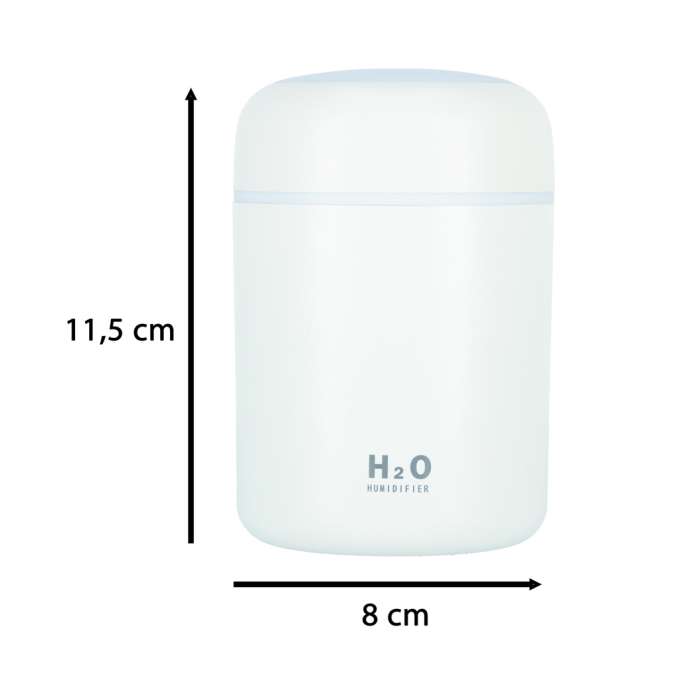 Air humidifier diffuser for essential oils