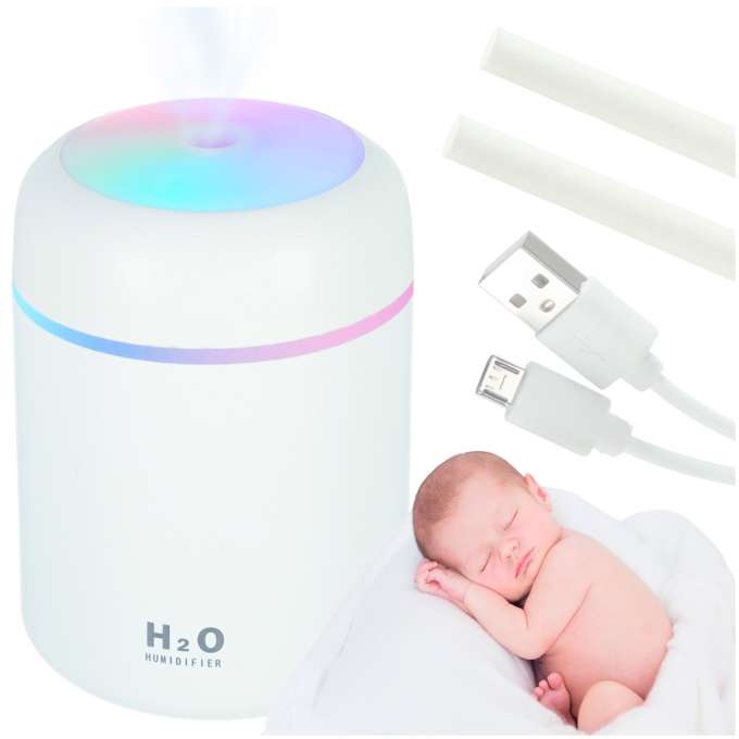 Air humidifier diffuser for essential oils