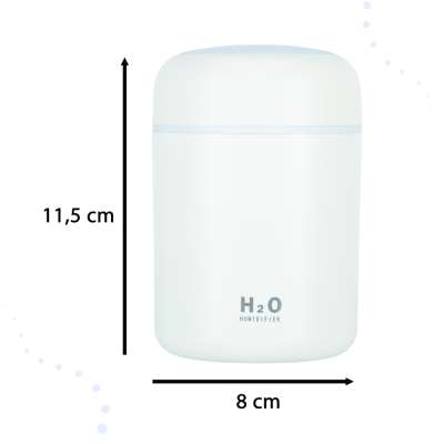 Air humidifier fragrance diffuser for essential oils
