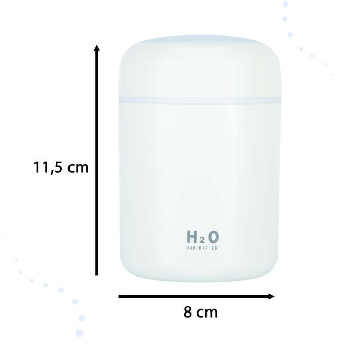 Air humidifier fragrance diffuser for essential oils
