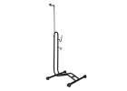 Bike rack stand black metal steel bicycle strong 8