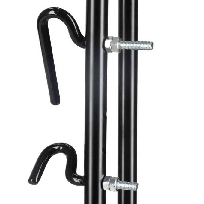 Bike stand RALLEX for service bike, free-standing, metal, black
