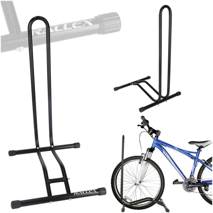 Bike stand RALLEX for single bike, metal, black