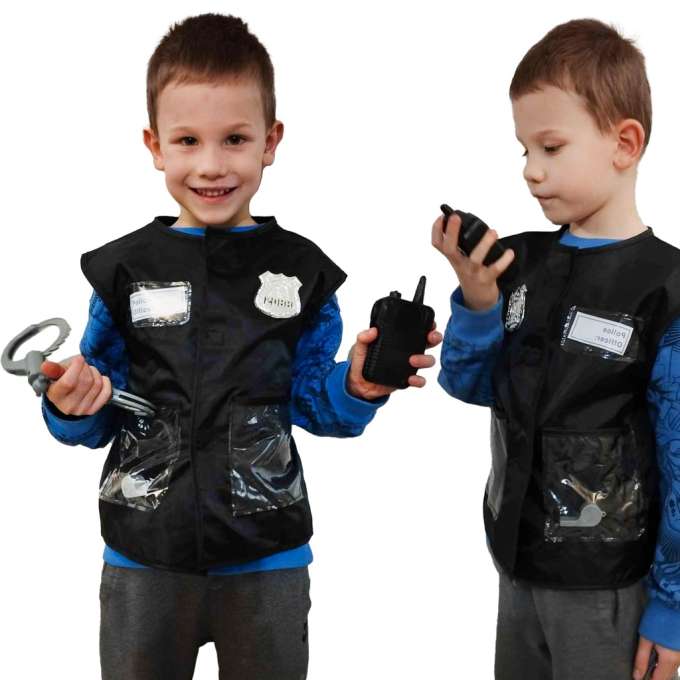 Carnival policeman costume set 3-8 years old