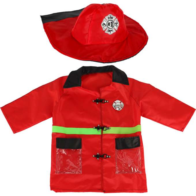 Firefighter walkie-talkie carnival costume 3-8 years old