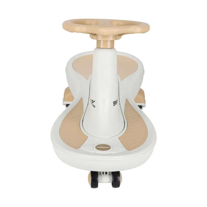 Jeździk grawitacyjny LED Swing Fix S4 świecące koła z muzyką grający 76cm złoto-biały max 100kg