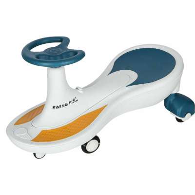 LED Swing Fix S4 gravity ride glowing wheels with music playing 76cm blue and white max 100kg