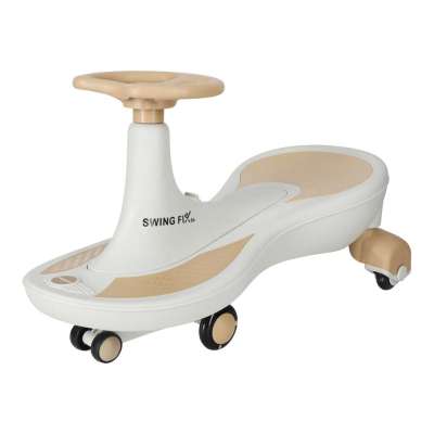 LED Swing Fix S4 gravity ride glowing wheels with music playing 76cm gold-white max 100kg