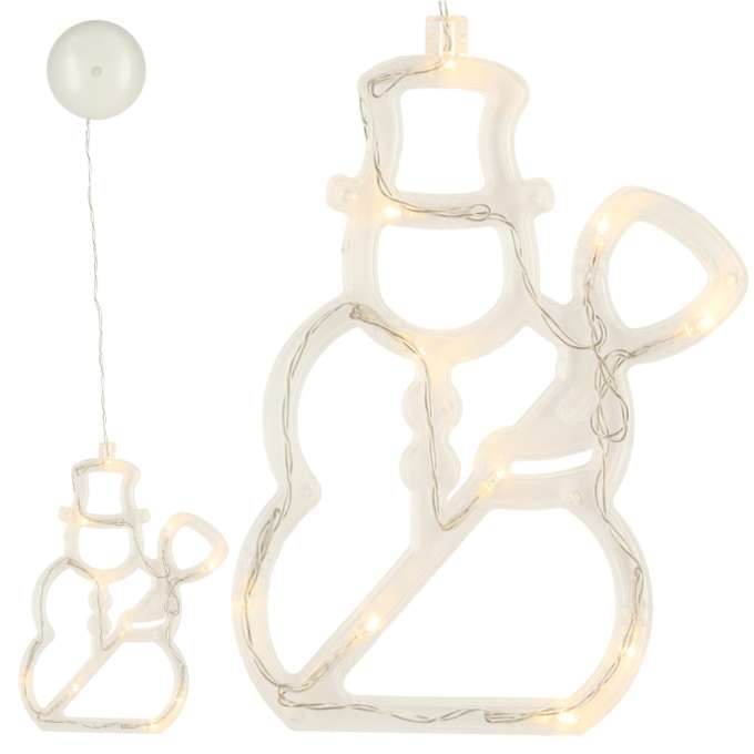 LED lights hanging Christmas decoration snowman