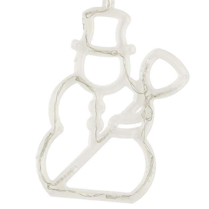 LED lights hanging Christmas decoration snowman