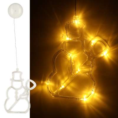 LED lights hanging Christmas decoration snowman