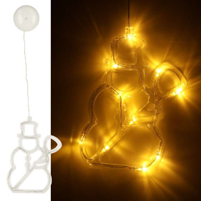 LED lights hanging Christmas decoration snowman