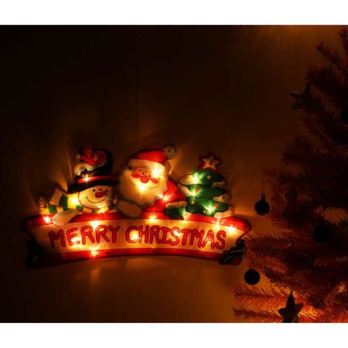 LED lights pendant Christmas decoration Merry Christmas 45cm