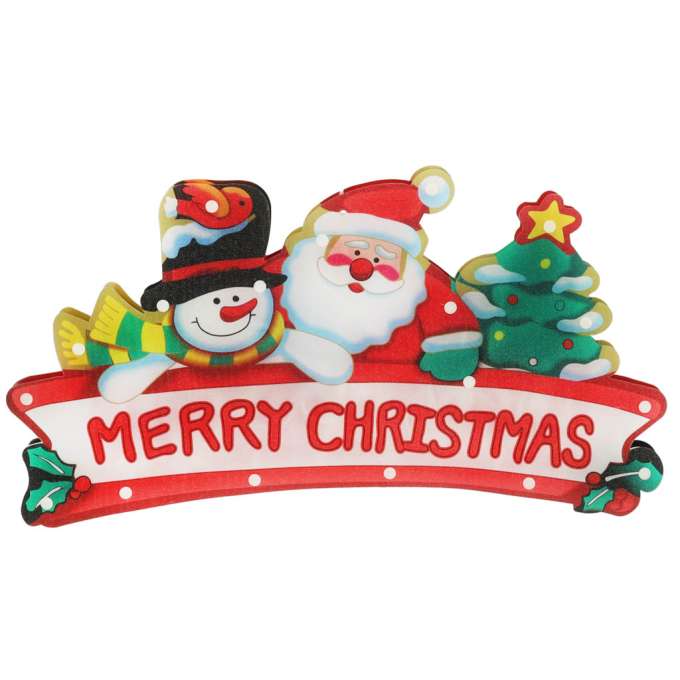 LED lights pendant Christmas decoration Merry Christmas 45cm