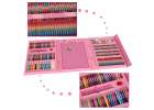 Painting art set in suitcase 208 pieces pink 3