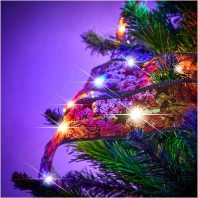 Ribbon decorative LED ribbon 10m 100LED Christmas tree lights Christmas decoration multicolor