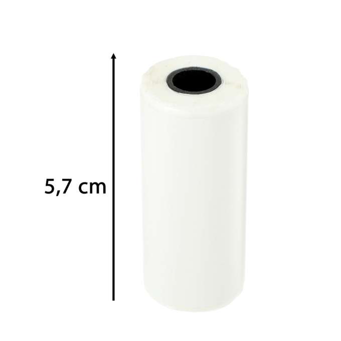 Self-adhesive paper rolls for mini thermal printer 5.7cmx4.5m 5pcs