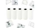 Self-adhesive paper rolls for mini thermal printer 5.7cmx4.5m 5pcs 1