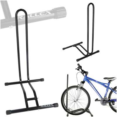 Stojak rowerowy RALLEX na rower pojedynczy metalowy czarny
