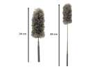 Telescopic broom dusting brush grey 3