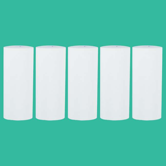 Thermal paper rolls for apartu printer 5,7cm x 4,5m 5 pieces