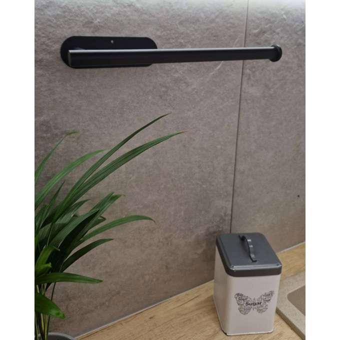 Toilet paper holder black