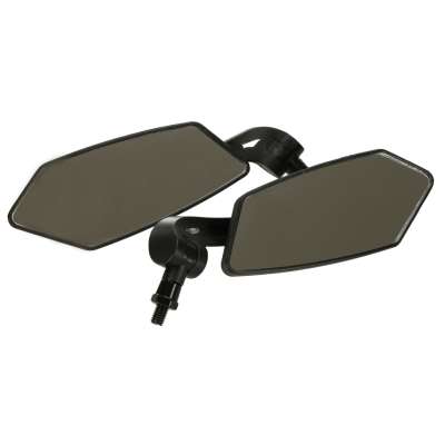 Handlebar adjustable 360 longitudinal bicycle rear view mirror