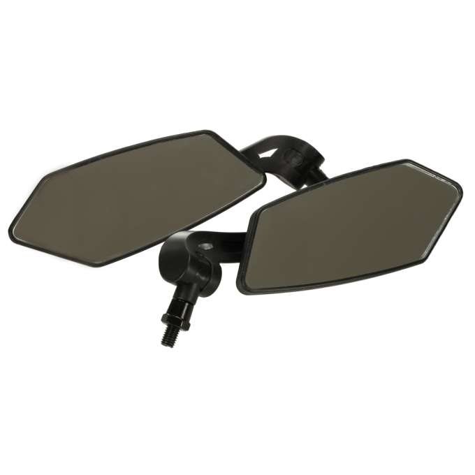 Handlebar adjustable 360 longitudinal bicycle rear view mirror