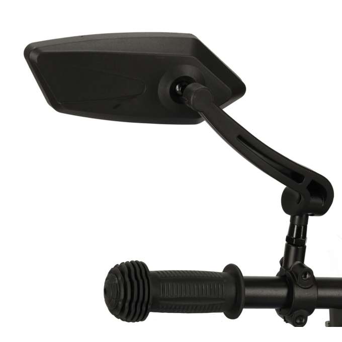 Handlebar adjustable 360 longitudinal bicycle rear view mirror