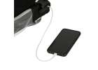 Airplane travel backpack waterproof USB cable 45x16x28cm black 9
