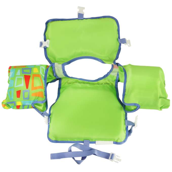 BESTWAY 32174 Inflatable swimming vest kapok with sleeves green 3-6 years old 13-30kg
