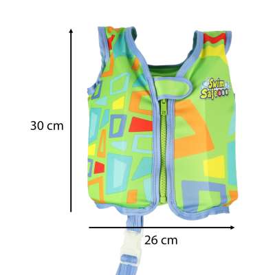 BESTWAY 32176 Kamizelka do pływania dziecięca zielona 1-3lat 11-19kg