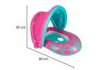 BESTWAY 34091 Inflatable pontoon mattress with canopy pink 1-2 years old 18kg 3