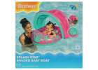 BESTWAY 34091 Materac dmuchany pontonik z daszkiem różowy 1-2lata 18kg 12