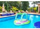 BESTWAY 34149 Inflatable pontoon mattress for kids with steering wheel car car 3+ 45kg 10