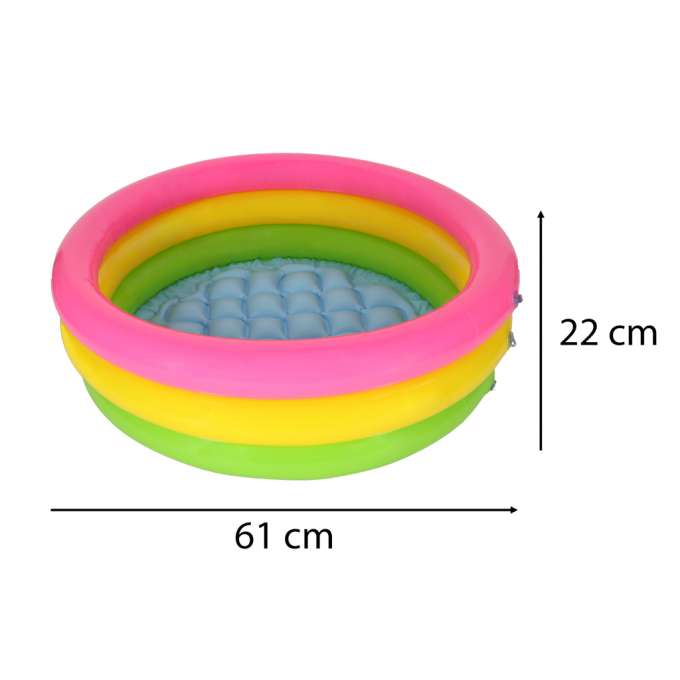BESTWAY 57107 Children's rainbow garden inflatable pool