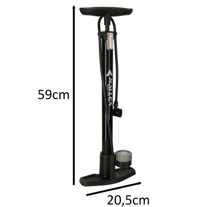 Bike floor pump stationary 11 bar