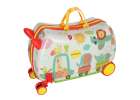 Children's travel suitcase on wheels hand luggage ZOO 3