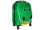 Children's travel suitcase on wheels hand luggage crocodile 2