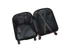Children's travel suitcase on wheels hand luggage pink cat 9