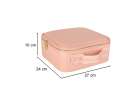 Cosmetics organizer with mirrors pink 12