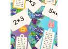Educational multiplication table toy wooden board 4