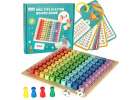 Educational multiplication table toy wooden board 1