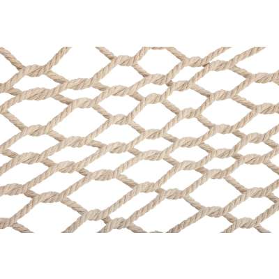 Garden hammock boho tassels 200cm ecru 250kg
